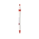 aerial view a bright red w/black ink dart click ballpoint pen - promotional pens, image 1 of 5