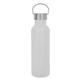 aerial view a white 28 oz tipton lug stainless steel bottle, image 1 of 4