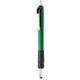 aerial view a emerald green maxglide click(tm) metallic stylus pen (pat d712, 479), image 1 of 2