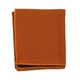 aerial view a orange microfiber reusable cooling towel, image 1 of 2