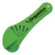 aerial view a cilantro green 5- in - one measuring spoon, image 1 of 2
