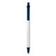 a white barrel & navy trim bic(r) prevaguard(r) clic stic(r) pen
