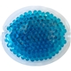 a baby blue gel beads hot / cold pack small oval