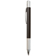 aerial view a black multi tool pen with level, image 1 of 3