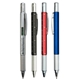 a group of multi tool pen with level