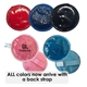 a group of plush gel beads hot / cold pack circle