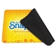 aerial view a custom 4- in -1 rectangle microfiber mousepad cleaning cloth, image 1 of 2