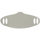 a grey simple fabric face mask