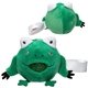 aerial view a light green frog stress buster(tm), image 1 of 3