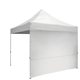 aerial view a white 10 tent full wall (unimprinted), image 1 of 2