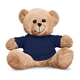 a navy 7 teddy bear