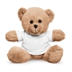 aerial view a white 7 teddy bear, image 1 of 2