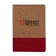 aerial view a red boardwalk two - tone cork junior notebook, image 1 of 4