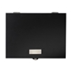 aerial view a black downey 14- piece whiskey set, image 1 of 9