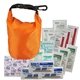 aerial view a orange caringhands(tm) essentials kit, image 1 of 2