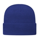 a true royal knit cap with cuff
