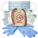 a natural with red drawstring handy canvas essential kit