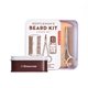 a brown kikkerland beard kit