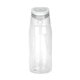 aerial view a clear trendy 25 oz recycled bottle, image 1 of 2