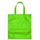 aerial view a lime green gift bag, image 1 of 2