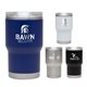 a group of atlas 12 oz double wall travel tumbler
