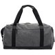 aerial view a gray colton washed canvas duffel, image 1 of 6