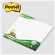 a white paper post - it(r) printed notes full color program 3 x 3, 25 sheets