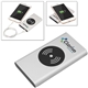 aerial view a silver ul cert two - way wireless / power bank - 4000 mah, image 1 of 12