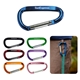 a group of aluminum large carabiner 3 x 1-1/2