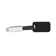aerial view a black multi - function taggy usb cable, image 1 of 2