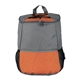 aerial view a orange ridge cooler backpack, image 1 of 3