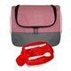 aerial view a red ridge locking lid set, image 1 of 2