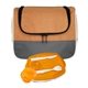 aerial view a orange ridge locking lid set, image 1 of 2