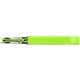 aerial view a lime green professional metal wine opener, image 1 of 2