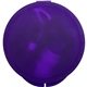 aerial view a purple ear buds with traveler case (round), image 1 of 2