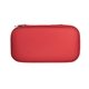 aerial view a red deluxe electronic cord organizer case, image 1 of 2