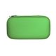 aerial view a green deluxe electronic cord organizer case, image 1 of 2