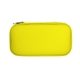 aerial view a yellow deluxe electronic cord organizer case, image 1 of 2