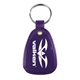 aerial view a purple microhalt(tm) western saddle key tag, image 1 of 2