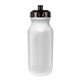 a black lid & frosted bottle microhalt(tm) 20 oz value cycle bottle with push n pull cap