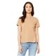 aerial view a sand dune bella + canvas ladies relaxed jersey short - sleeve t - shirt - all, image 1 of 5