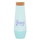 Aruba aerial view a aruba h2go echo 16.9 oz vacuum insulated stainless steel water bottle with bamboo lid - aruba, image 1 of 7