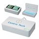 aerial view a white purity wireless charger with uv - c chamber, image 1 of 2