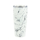 a white the viking collection(r) 20 oz marbled nova tumbler