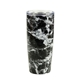 aerial view a black the viking collection(r) 20 oz marbled nova tumbler, image 1 of 3