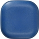 aerial view a blue wheat straw food storage with utensils, image 1 of 5
