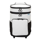 aerial view a white icool(r) lake havasu rolling cooler bag, image 1 of 9