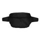 aerial view a black ontario two - pocket crossbody / waist bag, image 1 of 4