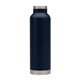 aerial view a navy nimba 22 oz double wall stainless steel bottle, image 1 of 5