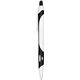 a black gel sport soft touch rubberized hybrid ink gel pen